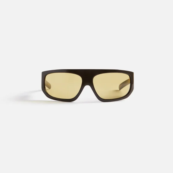 farah sunglasses army green frame with smoked olive lenses - KITH-SHOP