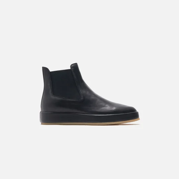 fear of god black leather chelsea boot - KITH-SHOP