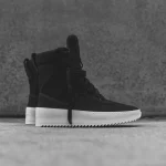 fear of god black nylon military inspired sneakers - KITH-SHOP