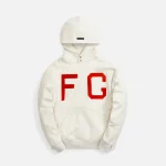 fear of god cream heather monarch hoodie - KITH-SHOP