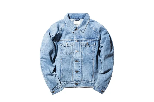 fear of god denim raglan trucker jacket - KITH-SHOP