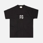 fear of god fg black graphic tee - KITH-SHOP