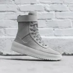 fear of god overcast grey military style sneakers - KITH-SHOP