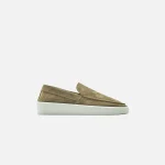 fear of god reverse suede loafer in taupe - KITH-SHOP