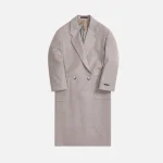 fear of god the overcoat in blush grey - KITH-SHOP