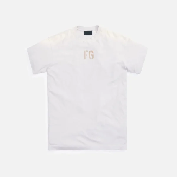 fear of god vintage concrete white graphic tee - KITH-SHOP