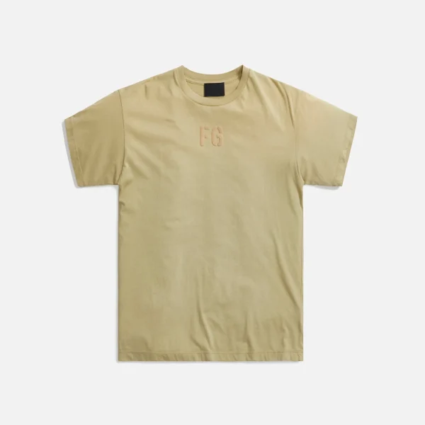 fear of god vintage matcha fg tee - KITH-SHOP