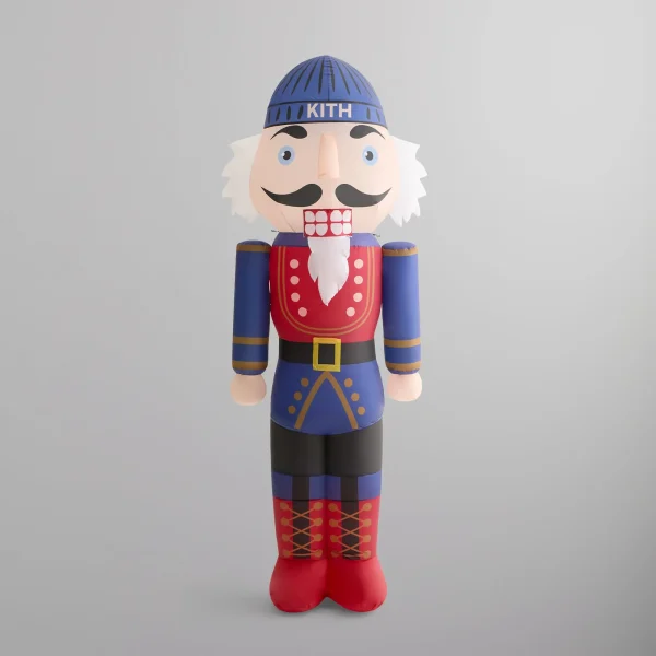 festive kithmas nutcracker inflatable for holiday decor multicolor - KITH-SHOP