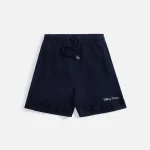 filling pieces navy seersucker resort shorts - KITH-SHOP