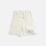 filling pieces off white terry cloth shorts - KITH-SHOP