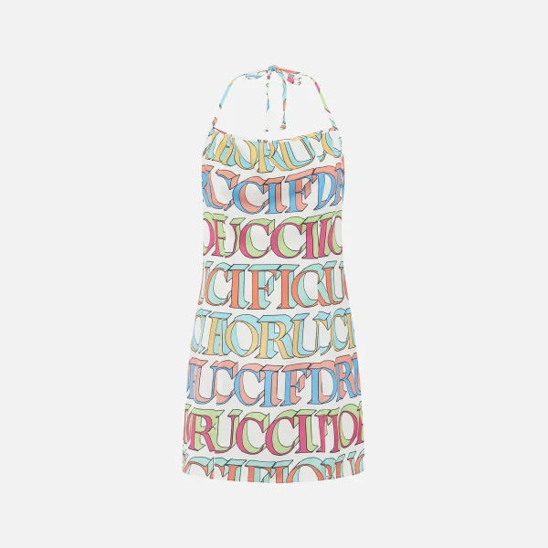 fiorucci multi colored all over print mini dress - KITH-SHOP