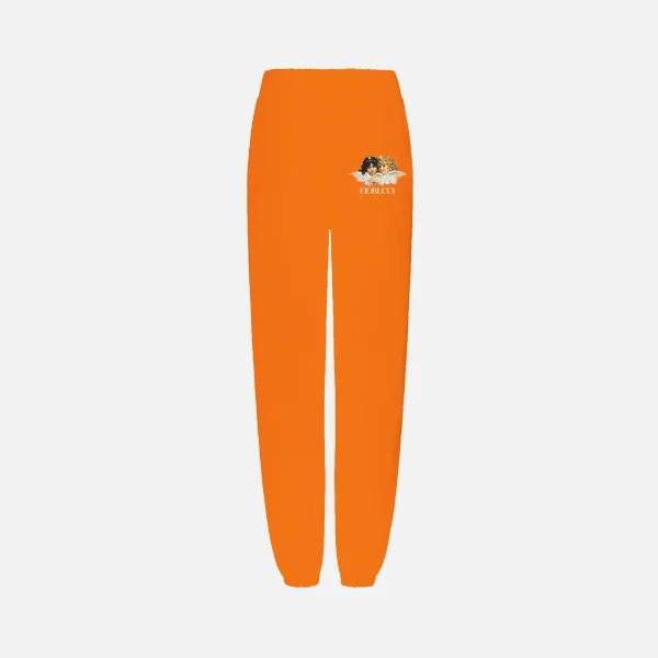 fiorucci retro angels joggers vibrant orange - KITH-SHOP