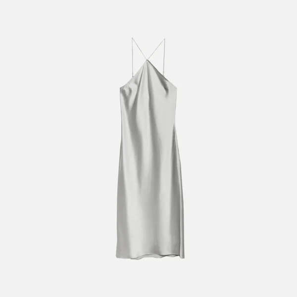 fleur du mal platinum halter neck slip dress - KITH-SHOP