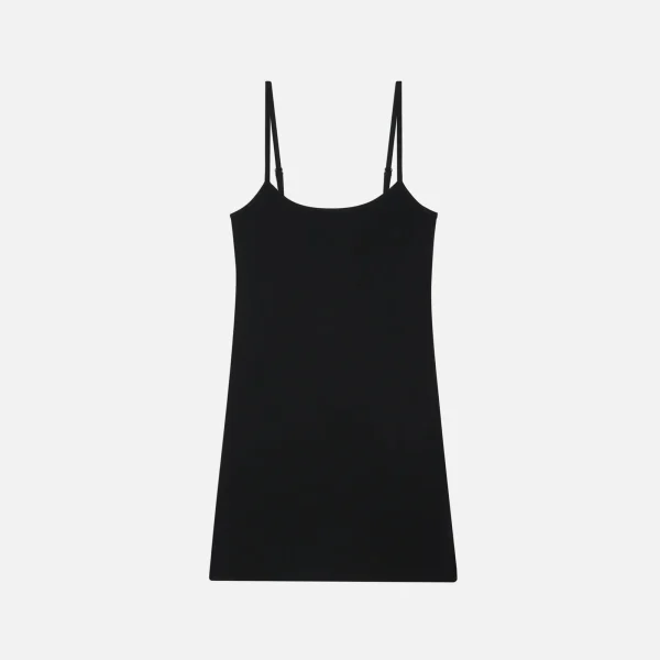 frankies bikinis gwen terry black mini dress - KITH-SHOP