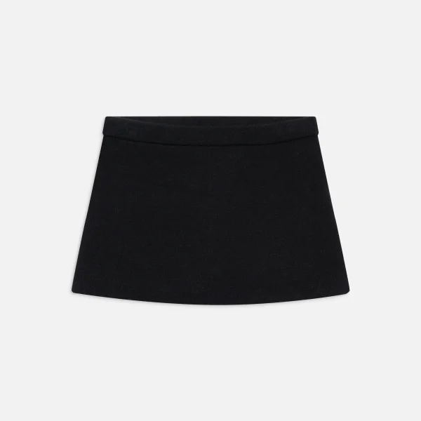 frankies bikinis marialla black cloud knit skort - KITH-SHOP