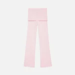 frankies bikinis mason cloud knit pants in rose quartz - KITH-SHOP