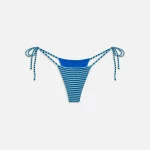 frankies bikinis tia terry bottom in positano stripe - KITH-SHOP