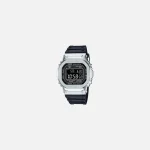 g shock 5000 two way time sync watch silver resin strap - KITH-SHOP