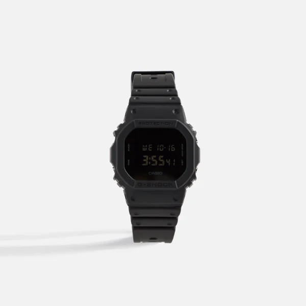 g shock dw5600bb 1 matte black digital watch - KITH-SHOP