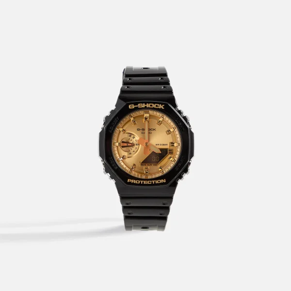 g shock ga2100gb 1a men s black resin strap watch - KITH-SHOP