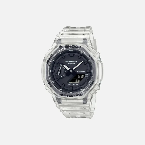 g shock ga2100ske 7a clear resin watch - KITH-SHOP