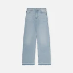 ganni tint wash denim andi light tinted jeans - KITH-SHOP