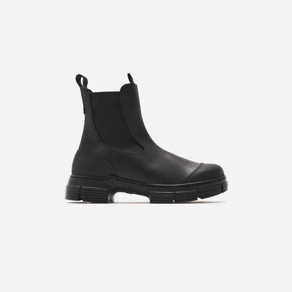 ganni women s black city boot - KITH-SHOP