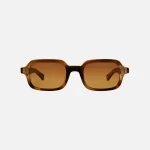 garrett leight navarre brown sunglasses - KITH-SHOP