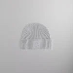 giorgio armani x kith cashmere beanie light heather grey - KITH-SHOP