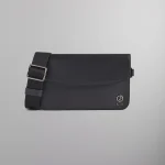 giorgio armani x kith leather double pouch black - KITH-SHOP