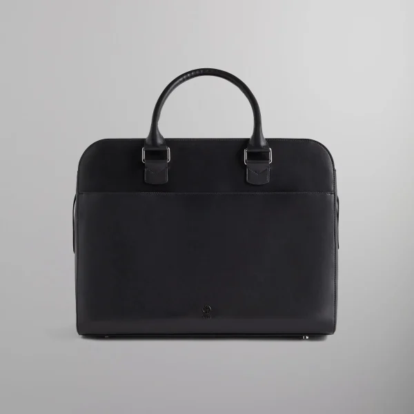 giorgio armani x kith monogram leather document bag - KITH-SHOP