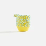 gloopy houseplant ashtray yellow aqua - KITH-SHOP