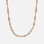 gold crystal haze icon chain - KITH-SHOP