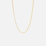 gold figaro chain necklace by tom wood - KITH-SHOP