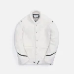 greg lauren cream sherpa shawl collar jacket - KITH-SHOP