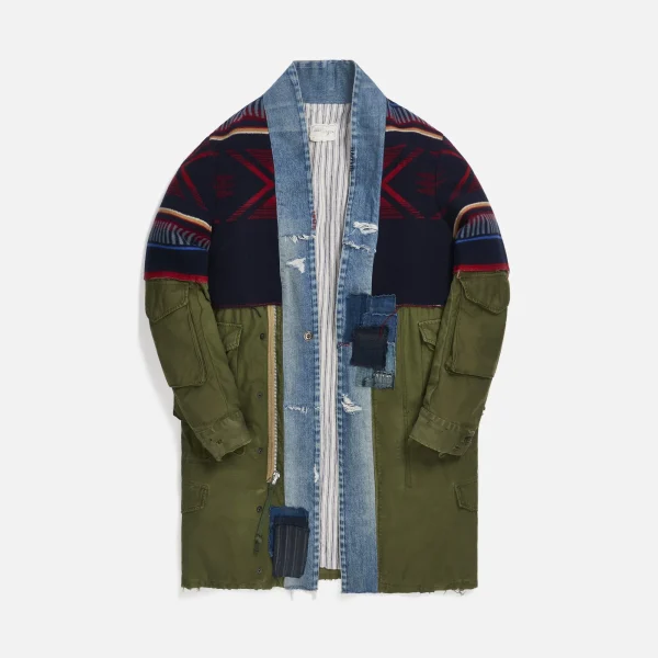 greg lauren gl1 50 50 artist jacket blanket army style - KITH-SHOP