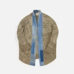 greg lauren gl1 fisherman scraps jacket in sage - KITH-SHOP