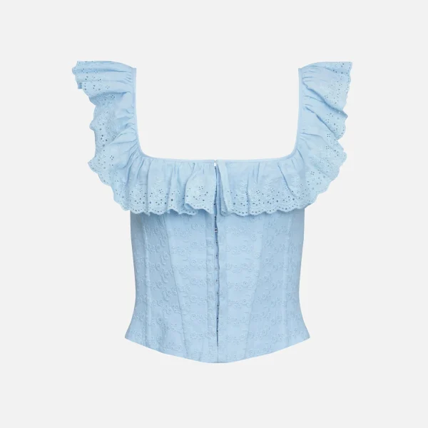 guizio angel blue bettina corset - KITH-SHOP