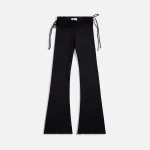 guizio ruched side tie stretch pants black - KITH-SHOP