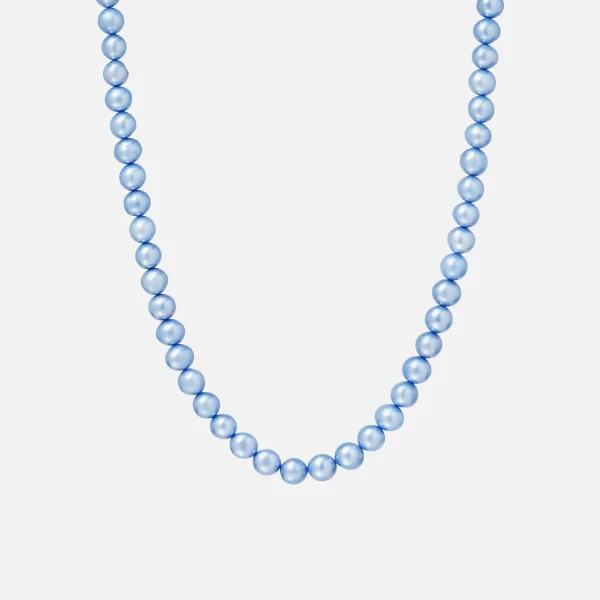 hatton labs 18 pearl lobster chain in blue - KITH-SHOP