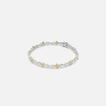 hatton labs multi cut tennis bracelet in yellow gold size 8 - KITH-SHOP