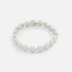 hatton labs sterling silver daisy tennis bracelet silver - KITH-SHOP