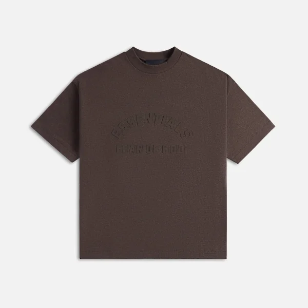 heather wood essentials logo t shirt - KITH-SHOP