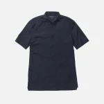 helmut lang dark indigo double pocket button up shirt - KITH-SHOP