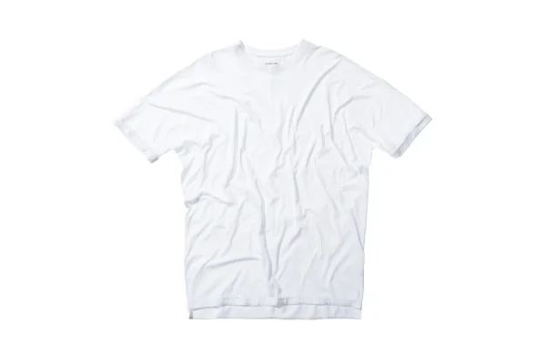 helmut lang oversized white uni sleeve top - KITH-SHOP