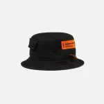 heron preston black bucket hat - KITH-SHOP