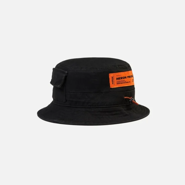 heron preston black bucket hat - KITH-SHOP