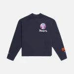 heron preston long sleeve herons circle tee total eclipse edition - KITH-SHOP