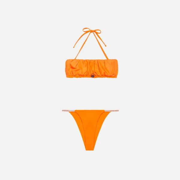 heron preston ripstop band bikini in vibrant orange - KITH-SHOP