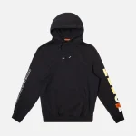 heron preston women s black skull graphic hoodie - KITH-SHOP